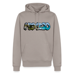 Hoodie Mexico Graffiti "Riviera" - Taupe