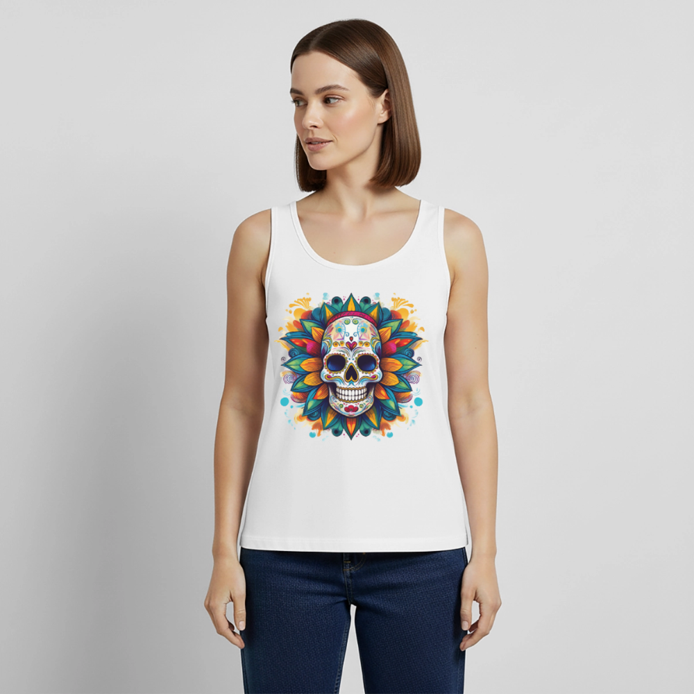 Tanktop Ladies Mexico "Mascarilla" - Weiß