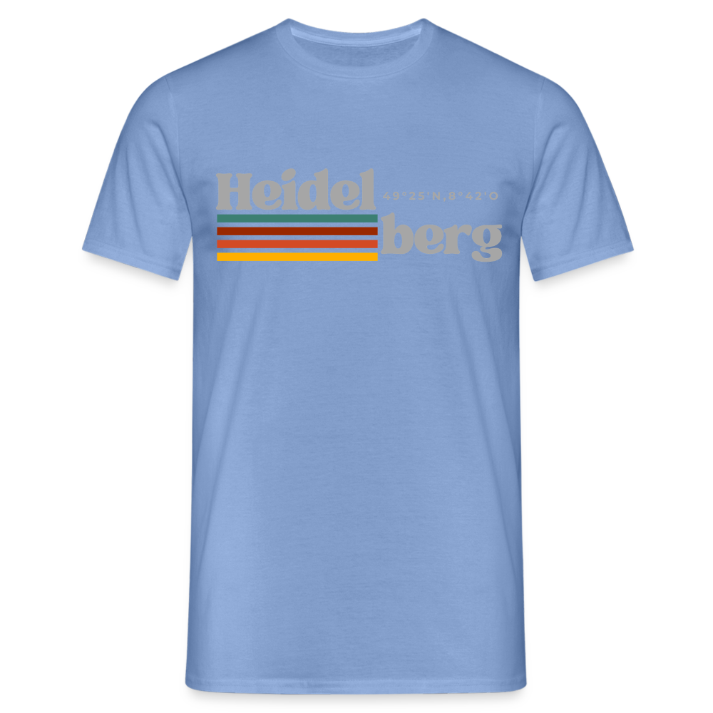 T-Shirt Heidelberg "Retro" - carolina blue