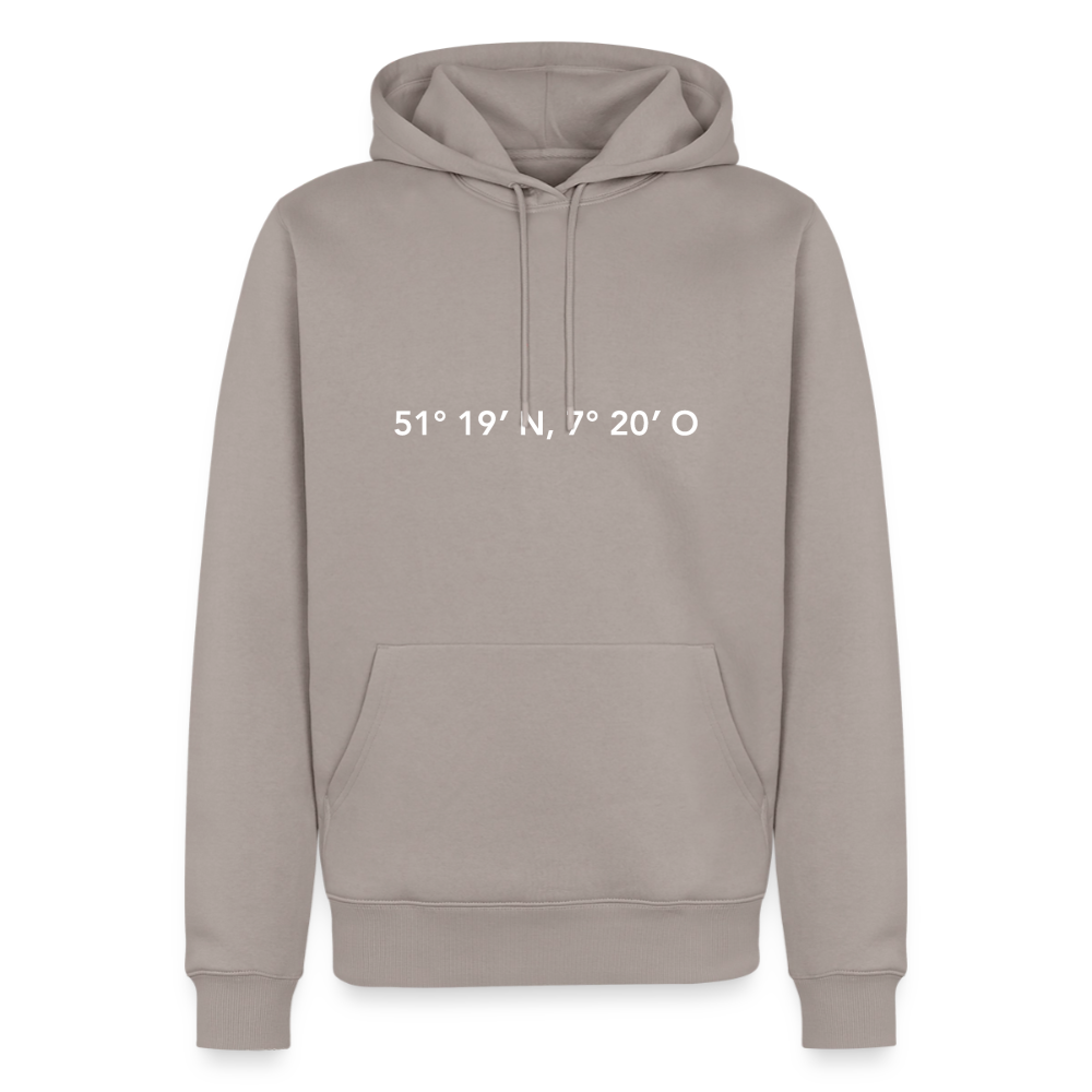 Hoodie Gevelsberg "GPS" Bright Edition - Taupe