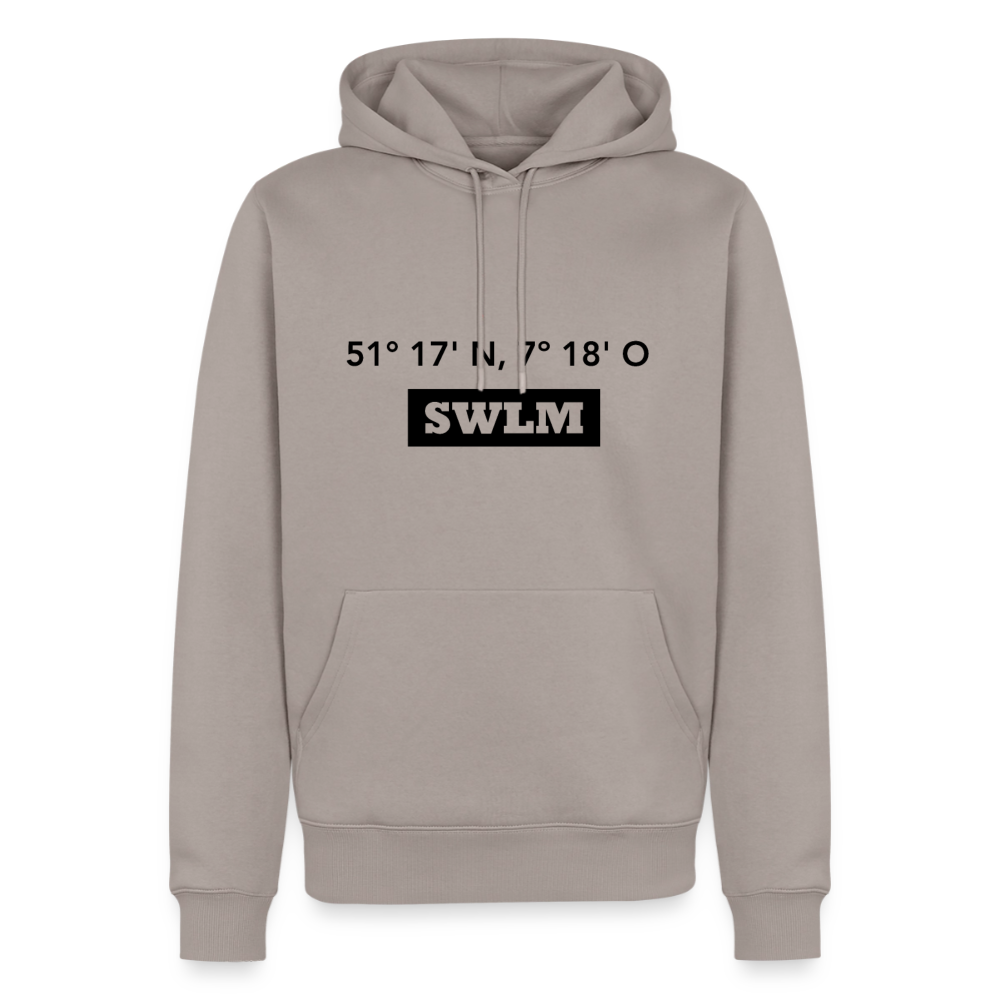 Hoodie Schwelm "SWLM GPS" Dark Edition - Taupe