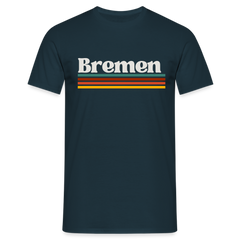 T-Shirt Bremen "Retro" - Navy