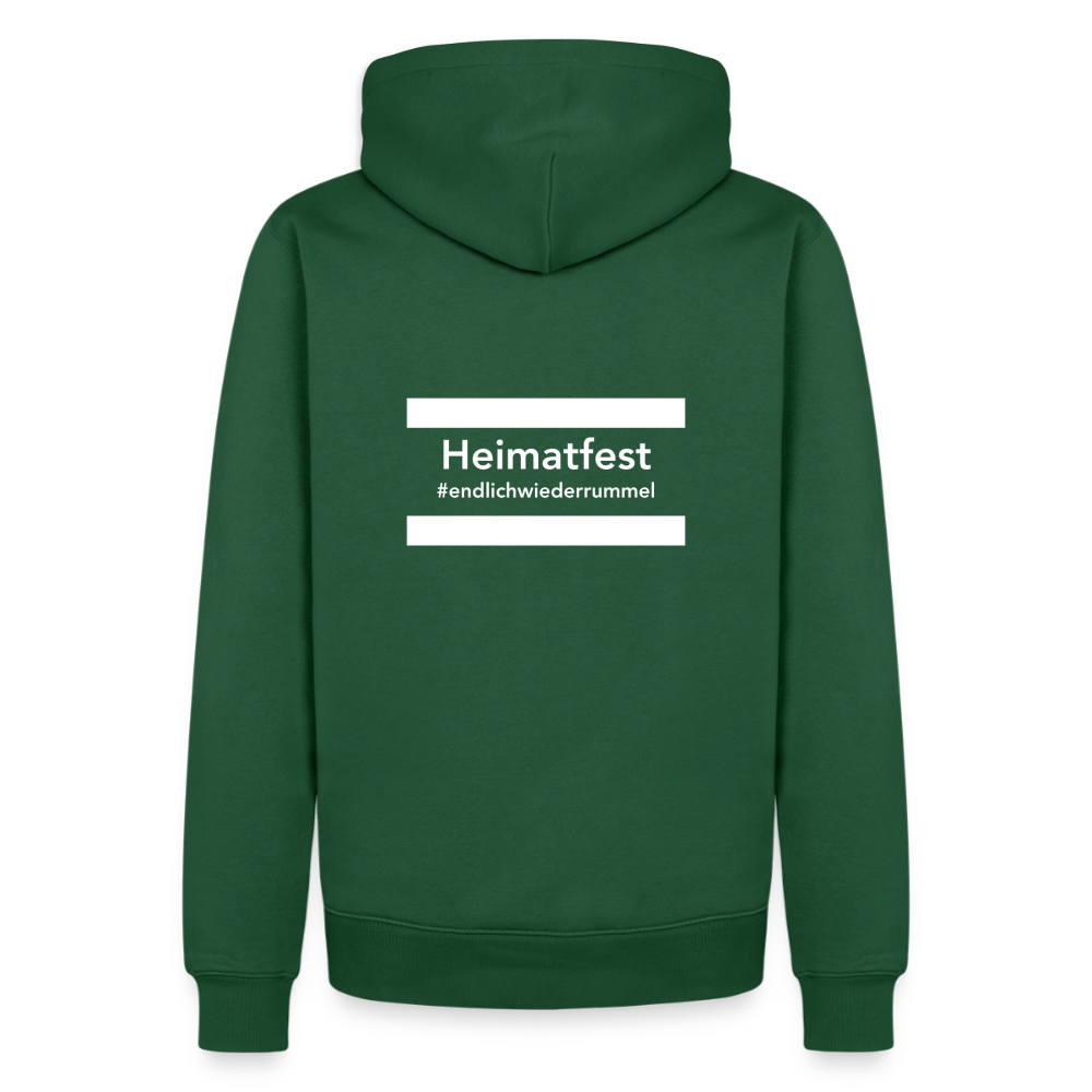 Hoodie Schwelmer Heimatfest #endlichwiederrummel - Flaschengrün
