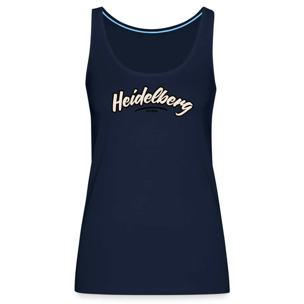 Tanktop Ladies Heidelberg "Graffiti Tag" - Navy