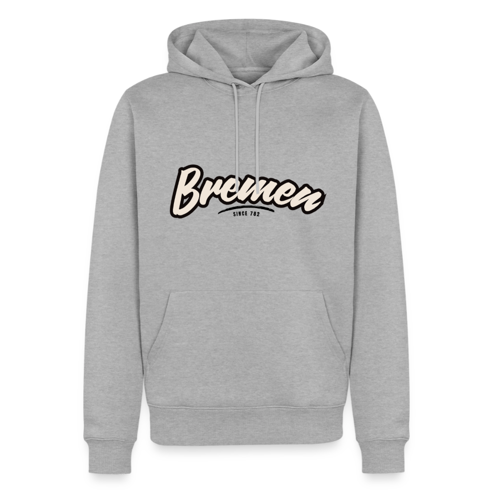 Hoodie Bremen "Graffiti Tag" - Grau meliert