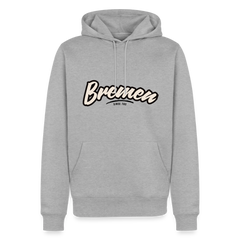 Hoodie Bremen "Graffiti Tag" - Grau meliert