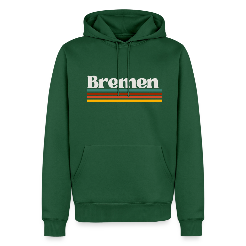 Hoodie Bremen "Retro" - Flaschengrün