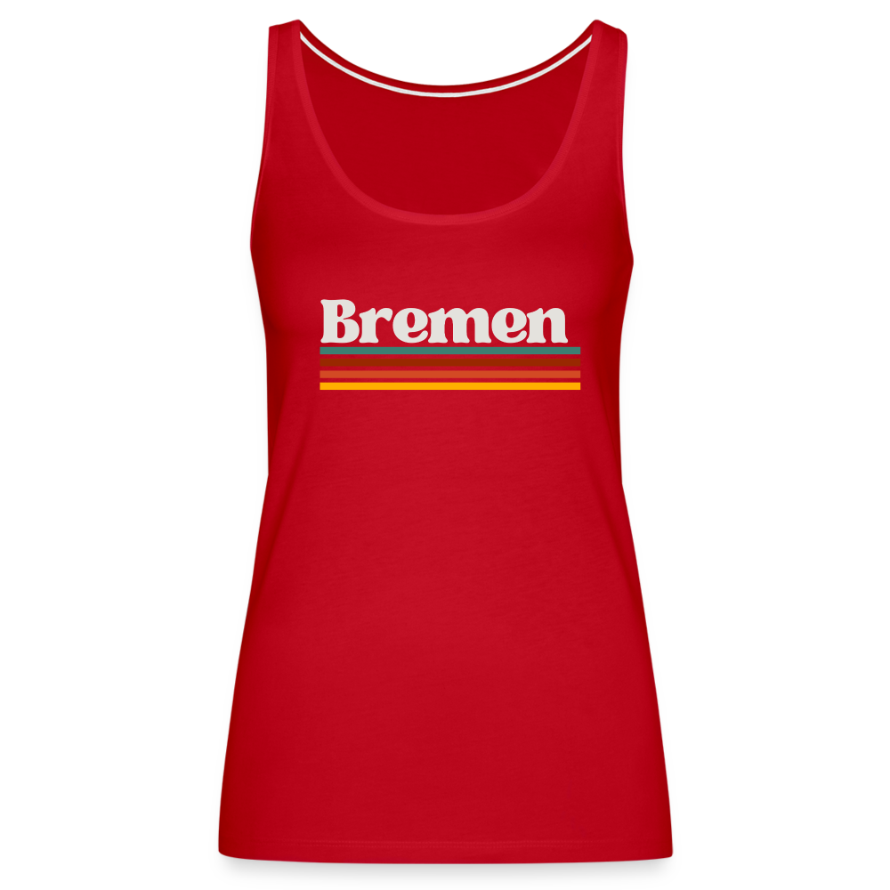 Tanktop Ladies Bremen "Retro" - Rot
