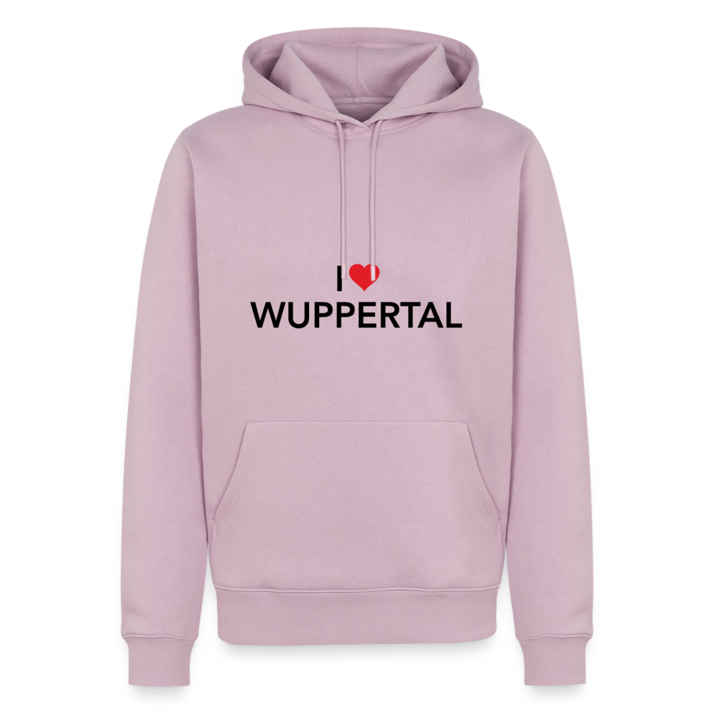 Hoodie "I Love Wuppertal" Bright Edition - Altrosa