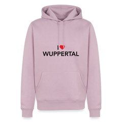 Hoodie "I Love Wuppertal" Bright Edition - Altrosa