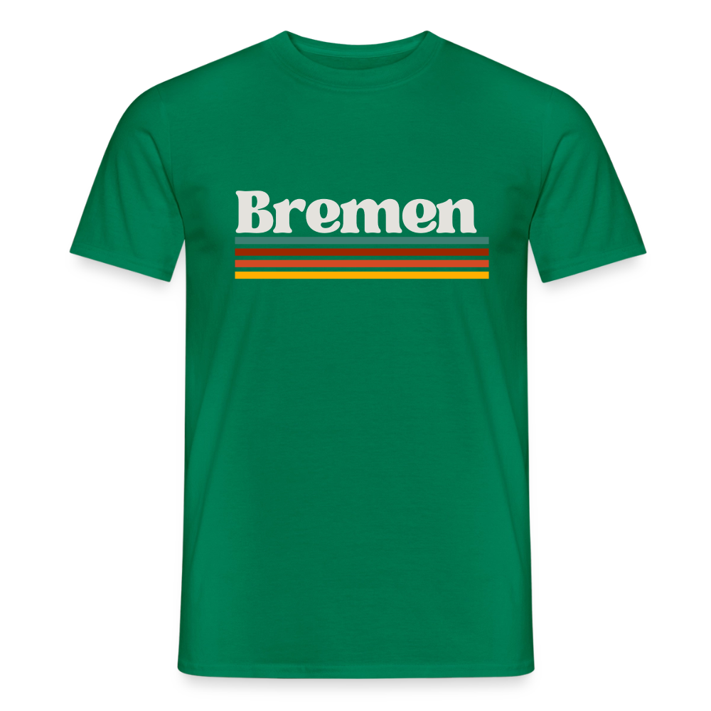 T-Shirt Bremen "Retro" - Kelly Green