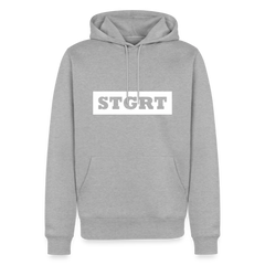 Hoodie Stuttgart "STGRT" Bright Edition - Grau meliert