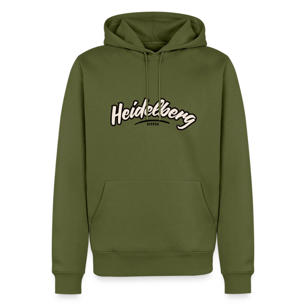 Hoodie Heidelberg "Graffiti Tag" - Khaki