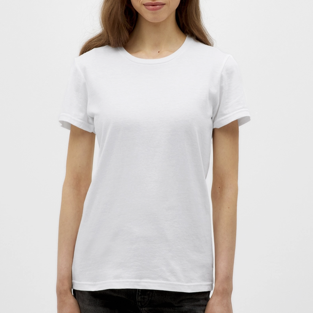T-Shirt Ladies Heppenheim "Bold GPS White" - Weiß