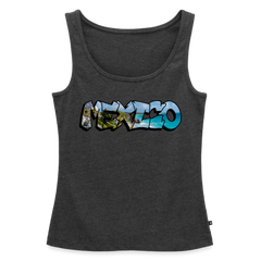 Tanktop Ladies Mexico Graffiti "Riviera" - Anthrazit meliert