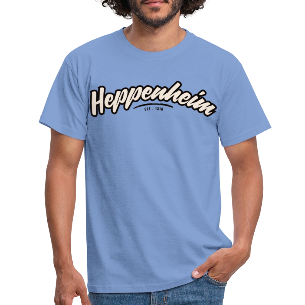 T-Shirt Heppenheim "Graffiti Tag" - carolina blue