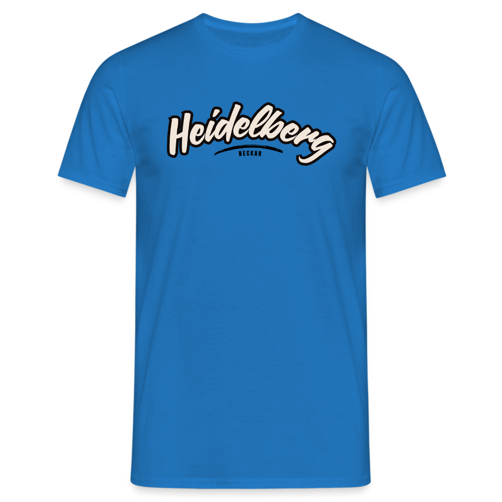 T-Shirt Heidelberg "Graffiti Tag" - Royalblau