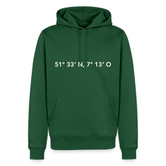 Hoodie Herne "GPS" Bright Edition - Flaschengrün