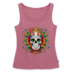 Tanktop Ladies Mexico "Craneo" - Mauve