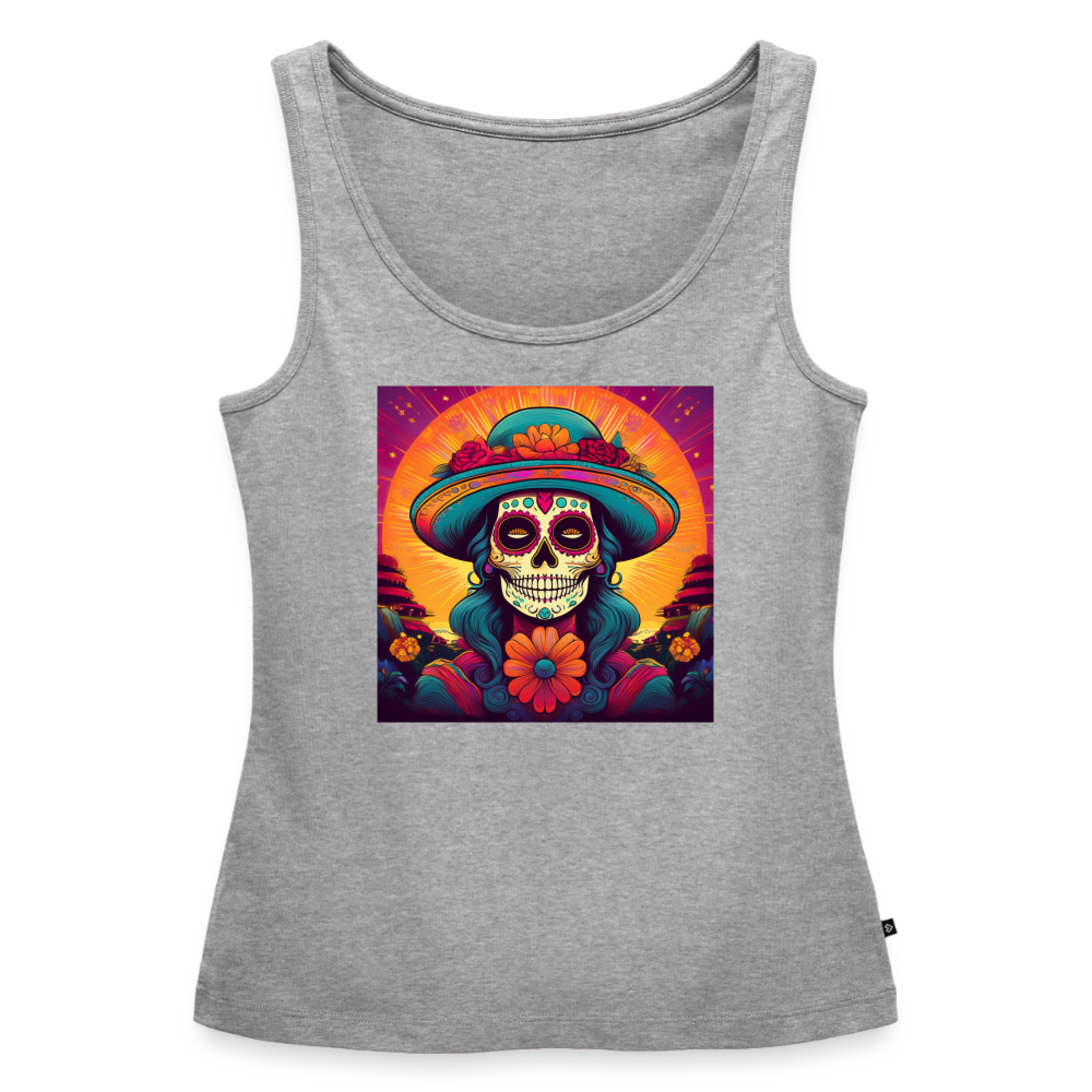 Tanktop Ladies Mexico "Mujer" - Grau meliert