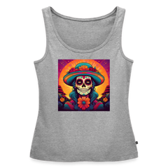 Tanktop Ladies Mexico "Mujer" - Grau meliert