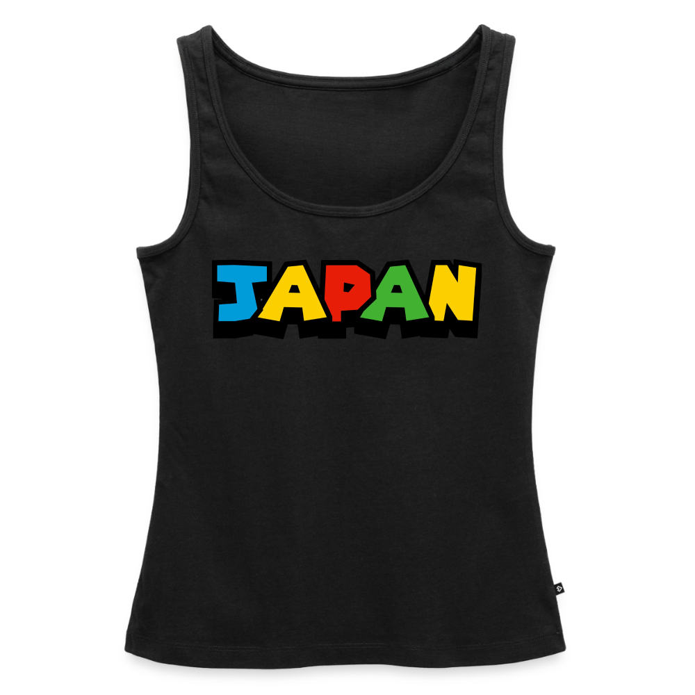Tanktop Ladies Japan "Mario Style" - Schwarz