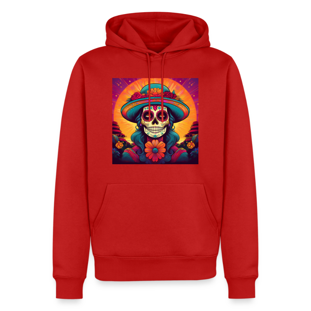 Hoodie Mexico "Mujer" - Rot