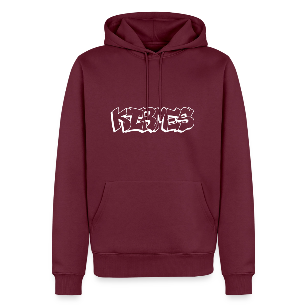 Hoodie Kirmes "Graffiti" Bright Edition - Burgunderrot