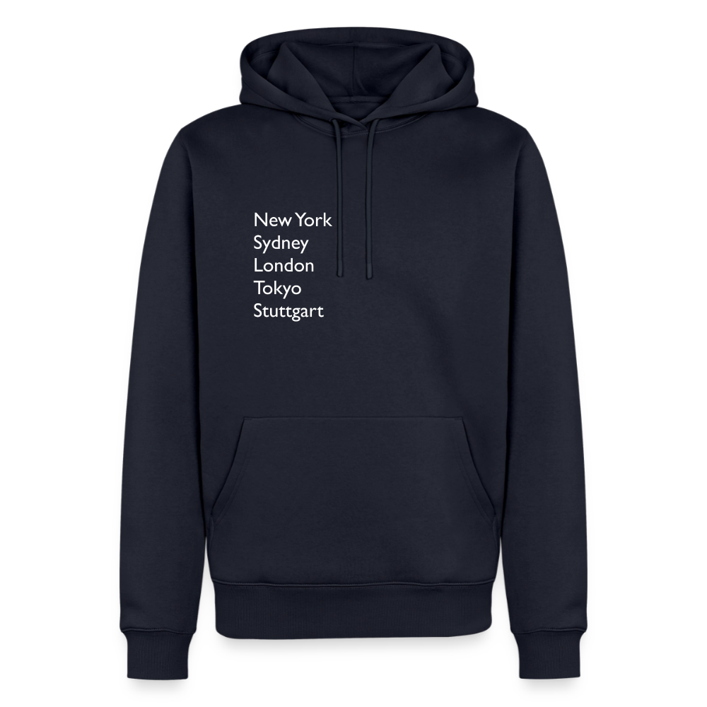 Hoodie Stuttgart "Metropolen" Bright Edition - Navy