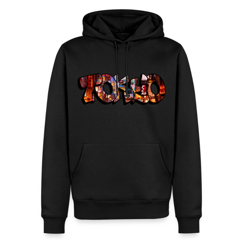Hoodie Japan Graffiti "Tokyo" - Schwarz