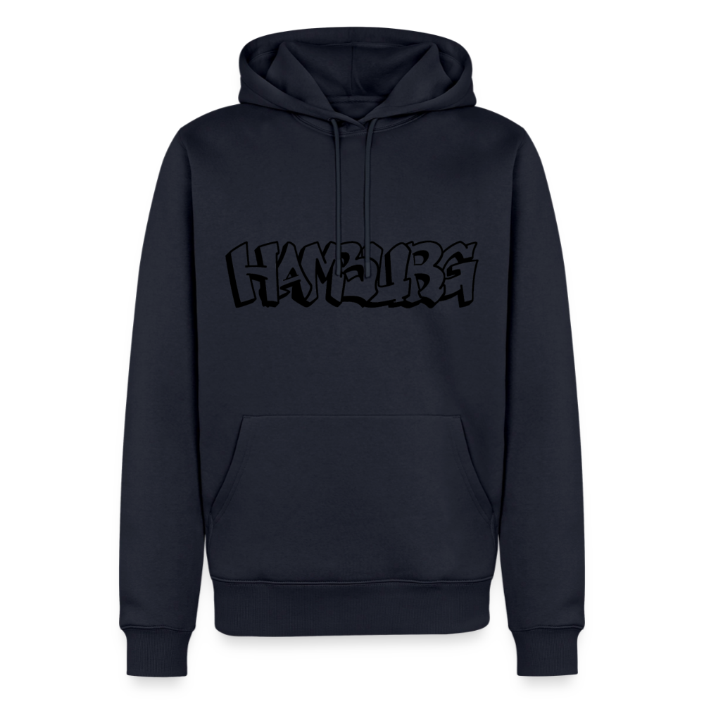 Hoodie Hamburg "Graffiti" Dark Edition - Navy