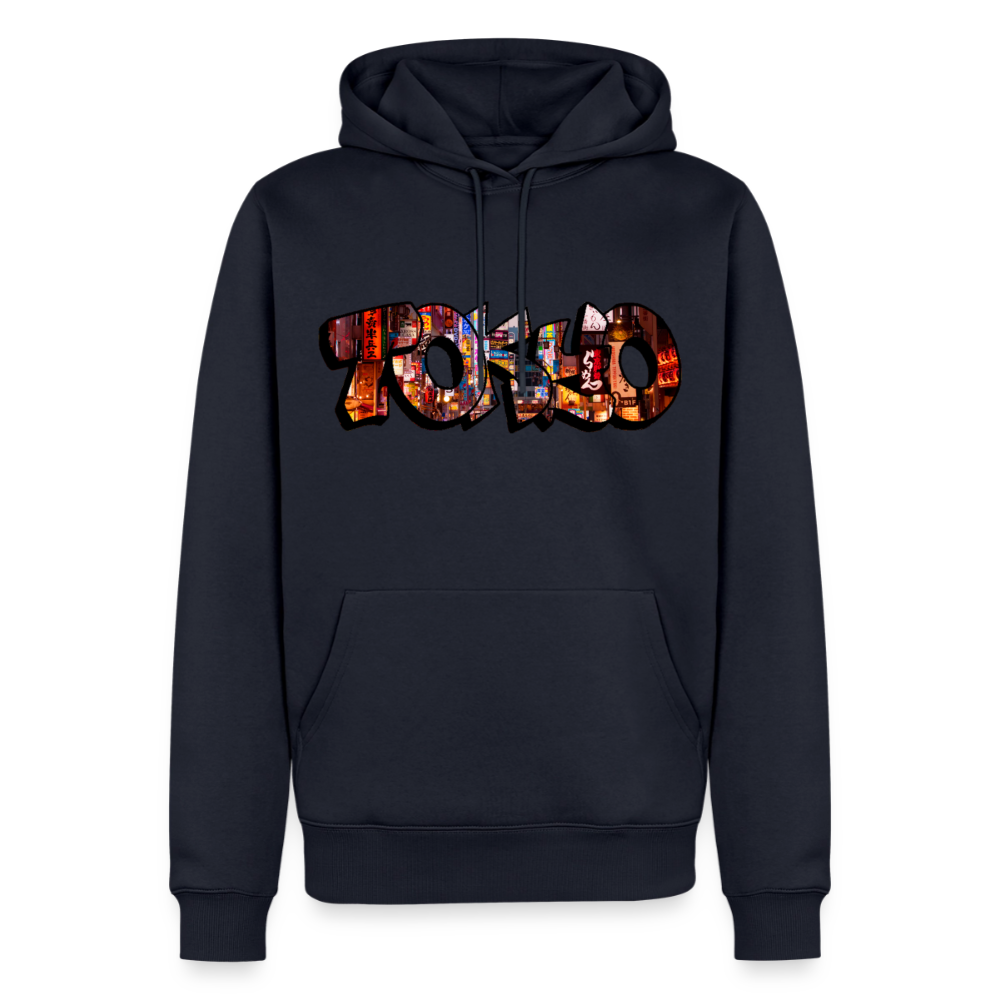 Hoodie Japan Graffiti "Tokyo" - Navy