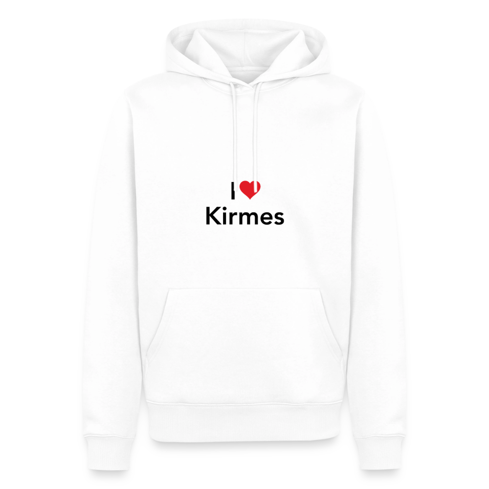 Hoodie "I Love Kirmes" Dark Edition - Weiß