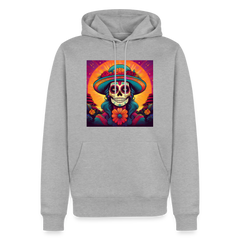 Hoodie Mexico "Mujer" - Grau meliert