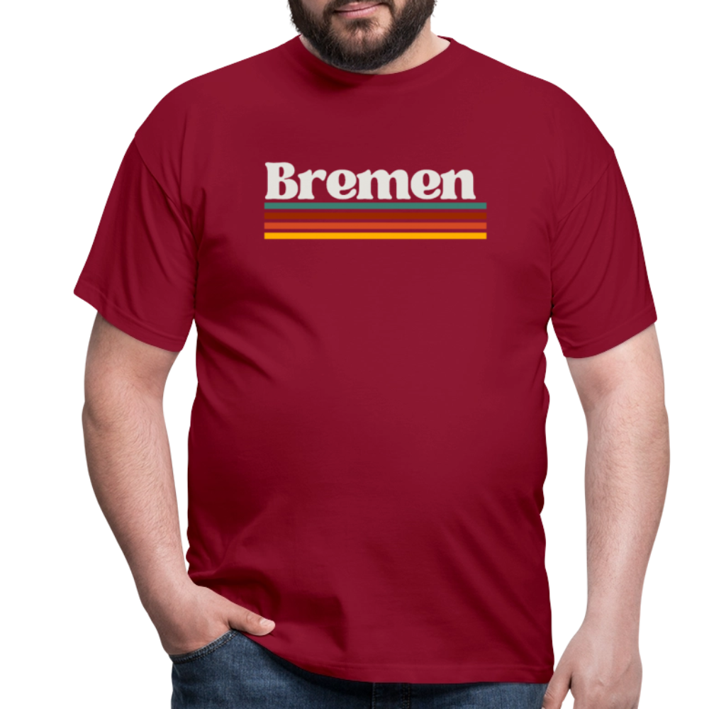 T-Shirt Bremen "Retro" - Ziegelrot