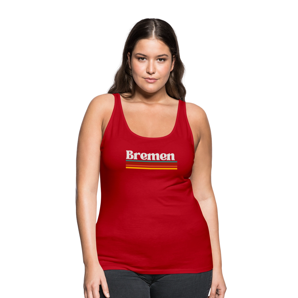 Tanktop Ladies Bremen "Retro" - Rot
