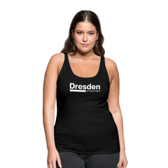 Tanktop Ladies Dresden "Bold GPS White" - Schwarz