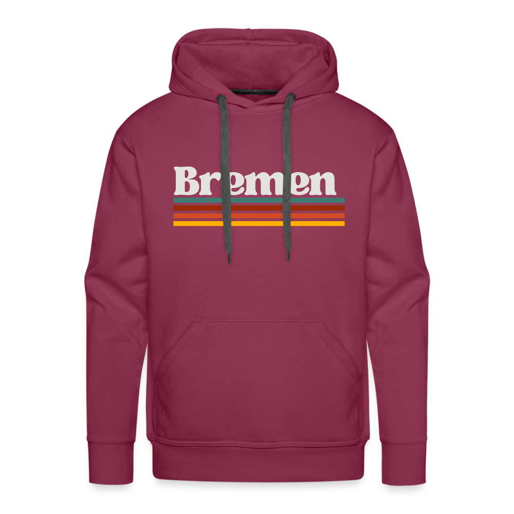 Hoodie Bremen "Retro" - Bordeaux