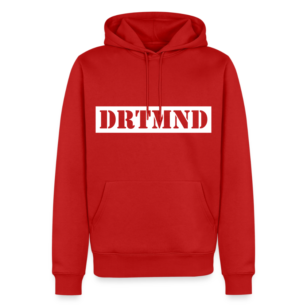 Hoodie "DRTMND" Dark Edition - Rot