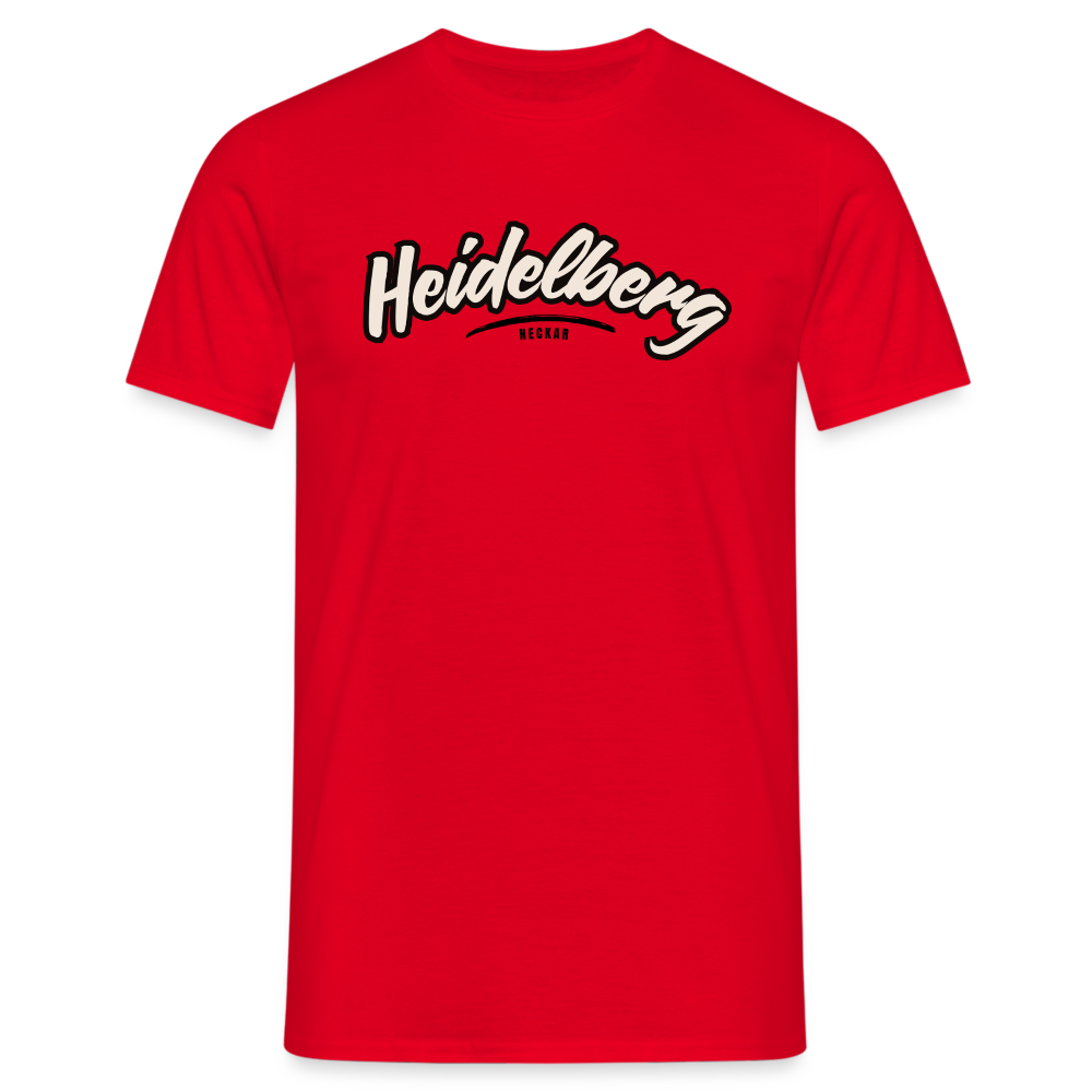 T-Shirt Heidelberg "Graffiti Tag" - Rot