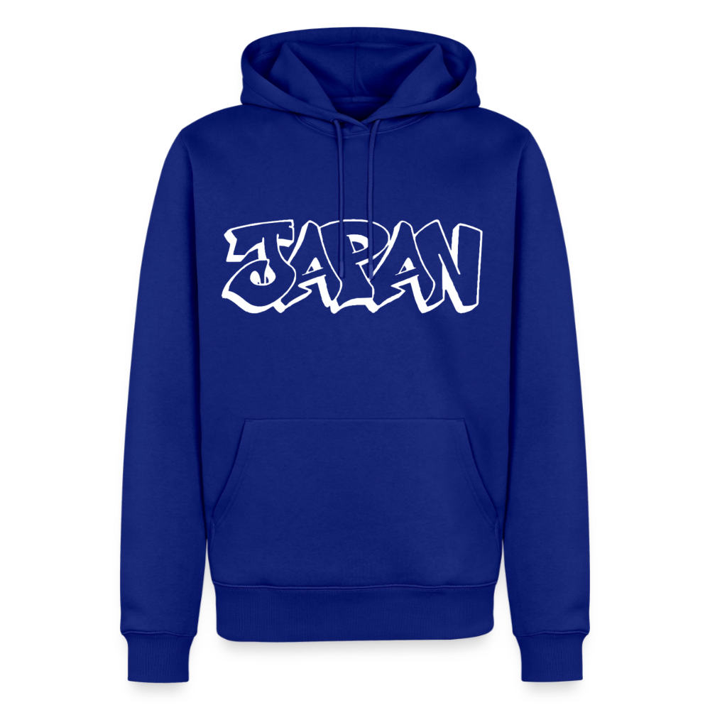 Hoodie Japan Graffiti "JP Bright Edition" - Royalblau