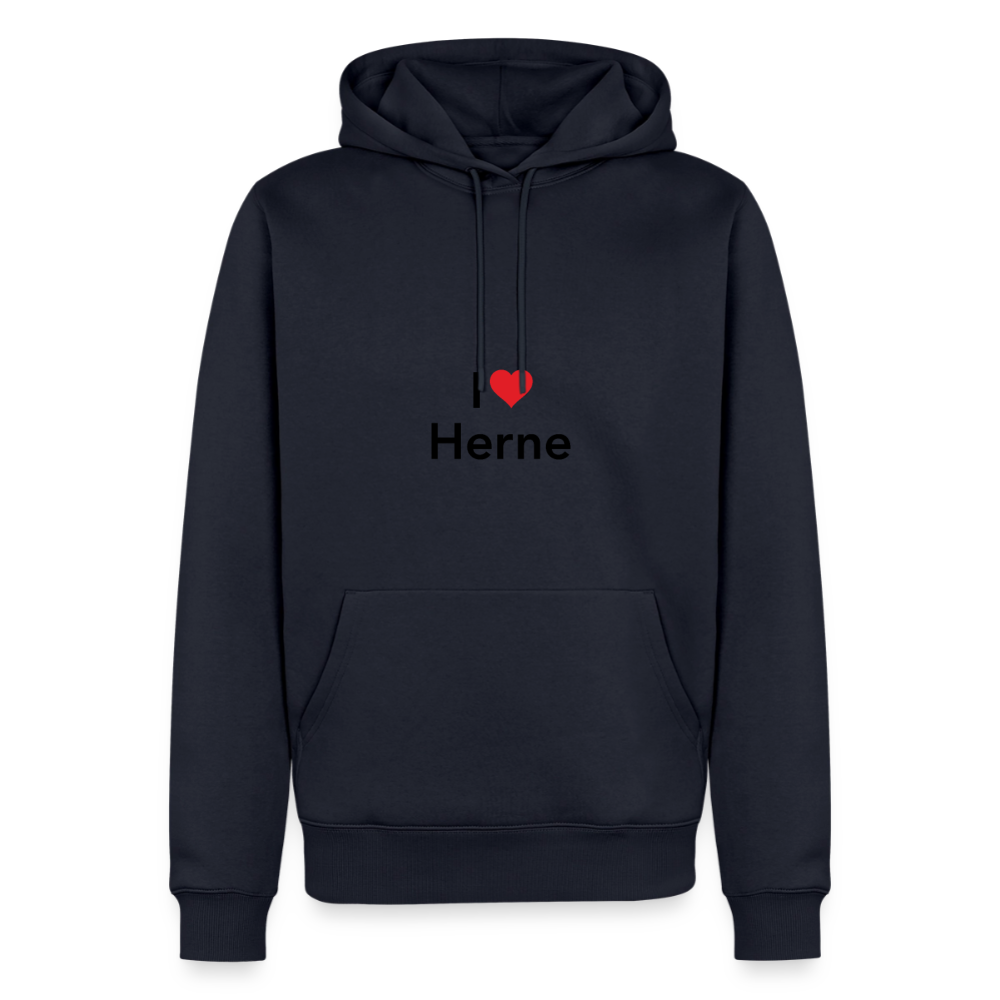 Hoodie "I Love Herne" Dark Edition - Navy