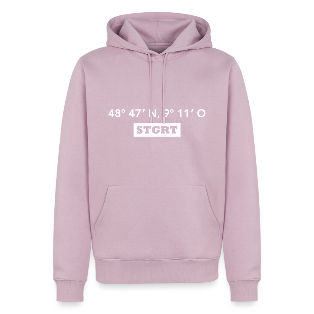 Hoodie Stuttgart "STGRT GPS" Bright Edition - Altrosa