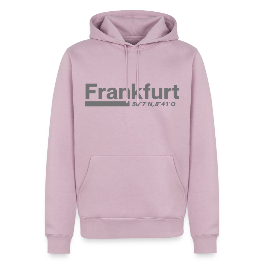 Hoodie Frankfurt (Main) "Bold GPS" - Altrosa
