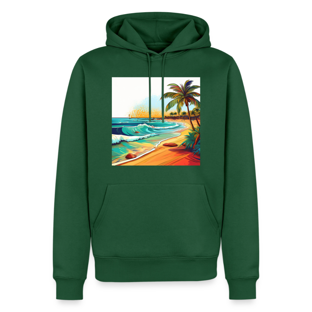 Hoodie Mexico "Paradise Cancun" - Flaschengrün