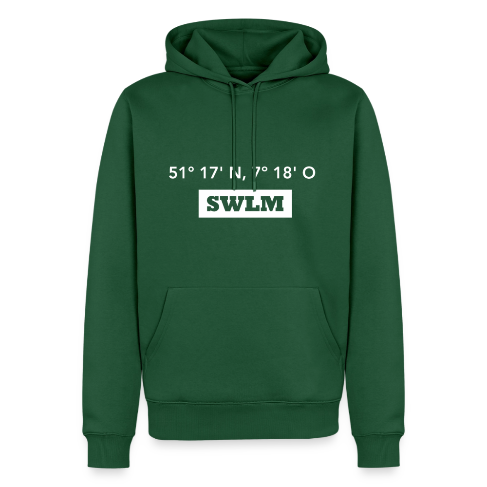 Hoodie Schwelm "SWLM GPS" Bright Edition - Flaschengrün