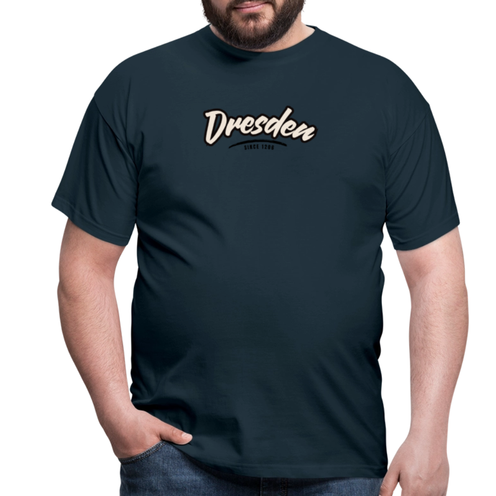 T-Shirt Dresden "Graffiti Tag" - Navy