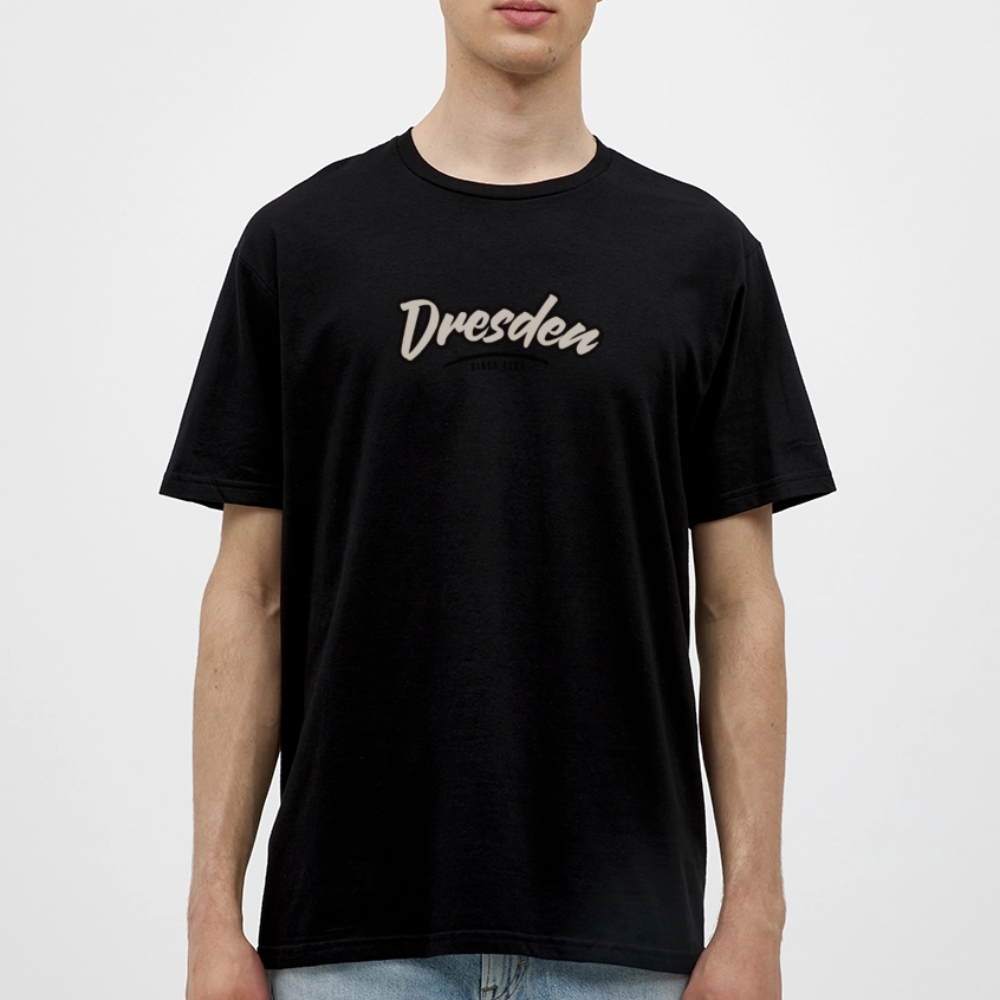 T-Shirt Dresden "Graffiti Tag" - Schwarz