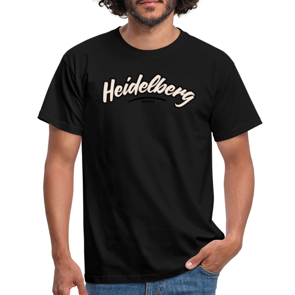 T-Shirt Heidelberg "Graffiti Tag" - Schwarz