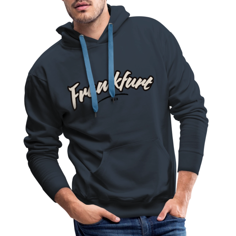 Hoodie Frankfurt (Main) "Graffiti Tag" - Navy